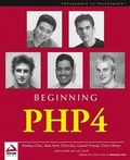 Cover: Beginning PHP4 - Hungry Minds Inc,U.S.