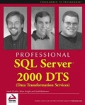 Cover: Professional SQL Server 2000 DTS (Data Transformation Services) - Wrox Press