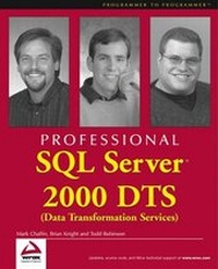 Abbildung von: Professional SQL Server 2000 DTS (Data Transformation Services) - Wrox Press