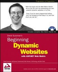 Enlarge image Cover: Beginning Dynamic Websites - Hungry Minds Inc,U.S.