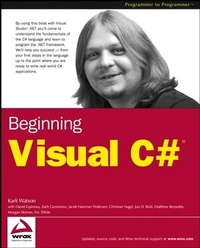 Enlarge image Cover: Beginning Visual C# - Hungry Minds Inc,U.S.