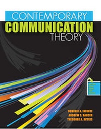 Enlarge image Cover: Contemporary Communication Theory - Kendall/Hunt Publishing Co ,U.S.