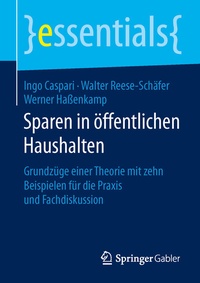 Abbildung von: Sparen in öffentlichen Haushalten - Springer Gabler