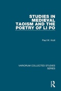 Cover: Studies in Medieval Taoism and the Poetry of Li Po - Routledge