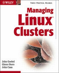 Enlarge image Cover: Managing Linux Clusters - Hungry Minds Inc,U.S.