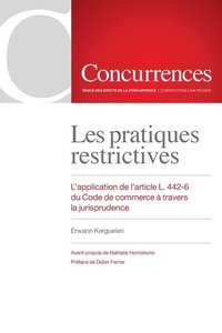 Abbildung von: Les pratiques restrictives - Institut de Droit de la Concurrence