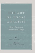 Cover: The Art of Tonal Analysis - Oxford University Press Inc