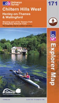 Abbildung von: Chiltern Hills West, Henley-on-Thames and Wallingford - Ordnance Survey
