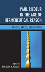 Cover: Paul Ricoeur in the Age of Hermeneutical Reason - Lexington Books