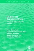 Cover: Unions and Economic Crisis - Routledge