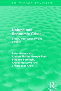 Abbildung von: Unions and Economic Crisis - Routledge