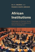 Cover: African Institutions - Rowman & Littlefield Publishers