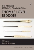 Cover: The Ashgate Research Companion to Thomas Lovell Beddoes - Routledge