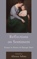Cover: Reflections on Sentiment - University of Delaware Press