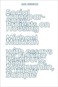 Cover: Social Transparency - Projects on Housing - Columbia Books on Architecture and the City