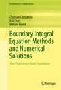 Cover: Boundary Integral Equation Methods and Numerical Solutions - Springer
