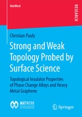 Cover: Strong and Weak Topology Probed by Surface Science - Springer