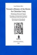 Cover: Toward a History of the Desire for Christian Unity - Lit Verlag