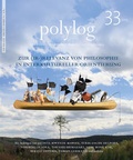 Cover: Zur (Ir-)Relevanz von Philosophie in interkultureller Orientierung - Wiener Gesellschaft f. interkulturelle Philosophie