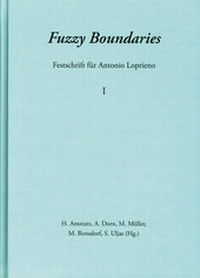 Enlarge image Cover: Fuzzy Boundaries - Widmaier, Kai