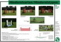 Abbildung von: Hindernisarten/Hindernistypen - FN Verlag