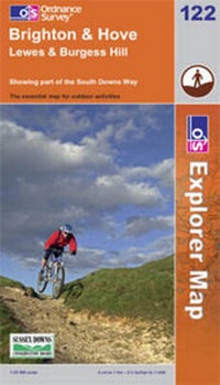 Abbildung von: Brighton and Hove - Ordnance Survey