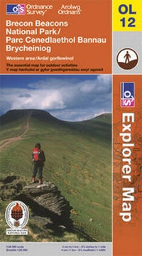 Abbildung von: Brecon Beacons National Park - Western & Central Areas - Ordnance Survey