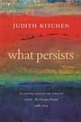 Cover: What Persists - Georgia Review Books