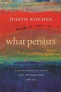 Cover: What Persists - Georgia Review Books
