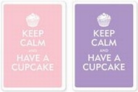 Abbildung von: Premium Playing Cards Poker Keep Calm & Cupcake - Peter Pauper Press Inc,US