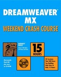 Enlarge image Cover: Dreamweaver MX Weekend Crash Course - Hungry Minds Inc,U.S.