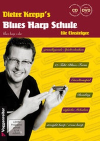 Abbildung von: Dieter Kropp's Blues Harp Schule - Voggenreiter Verlag