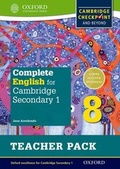 Cover: Complete English for Cambridge Lower Secondary Teacher Pack 8 (First Edition) - Oxford University Press