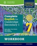 Cover: Complete English for Cambridge Lower Secondary Student Workbook 7 (First Edition) - Oxford University Press
