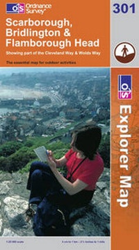 Abbildung von: Scarborough, Bridlington and Flamborough Head - Ordnance Survey