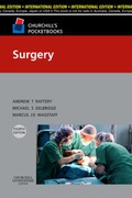 Cover: Churchill's Pocketbook of Surgery - Churchill Livingstone