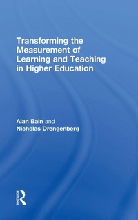 Enlarge image Cover: Transforming the Measurement of Learning and Teaching in Higher Education - Routledge