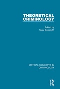 Cover: Theoretical Criminology (4-vol. set) - Routledge