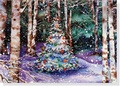Cover: Deluxe Boxed Christmas Cards: Festive Forest - Peter Pauper Press Inc,US