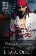 Cover: Within A Captain's Hold - Kensington Publishing