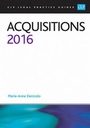 Cover: Acquisitions 2016 - College of Law Publishing