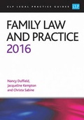 Cover: Family Law and Practice 2016 - College of Law Publishing