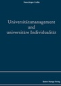 Bild: Universit&auml;tsmanagement und universit&auml;re Individualit&auml;t - Edition Rainer Hampp