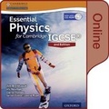 Cover: Essential Physics for Cambridge IGCSE&reg; Online Student Book - OUP Oxford