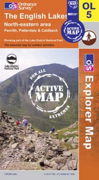 Abbildung von: The English Lakes - North Eastern Area - Ordnance Survey