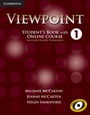 Cover: Viewpoint Level 1 Student's Book with Online Course (Includes Online Workbook) - Cambridge University Press