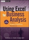 Cover: Using Excel for Business Analysis + Website - A Guide to Financial Modelling Fundamentals - Wiley
