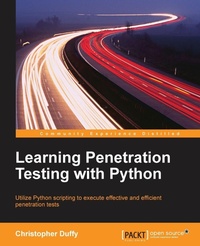 Enlarge image Cover: Learning Python Penetration Testing - Packt Publishing