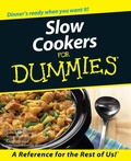 Cover: Slow Cookers For Dummies - Wiley