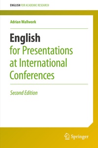 Abbildung von: English for Presentations at International Conferences - Springer